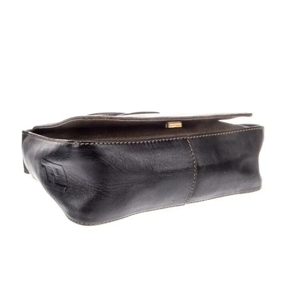 Vintage Fendi Tone Flap Shoulder Bag‎ Rare